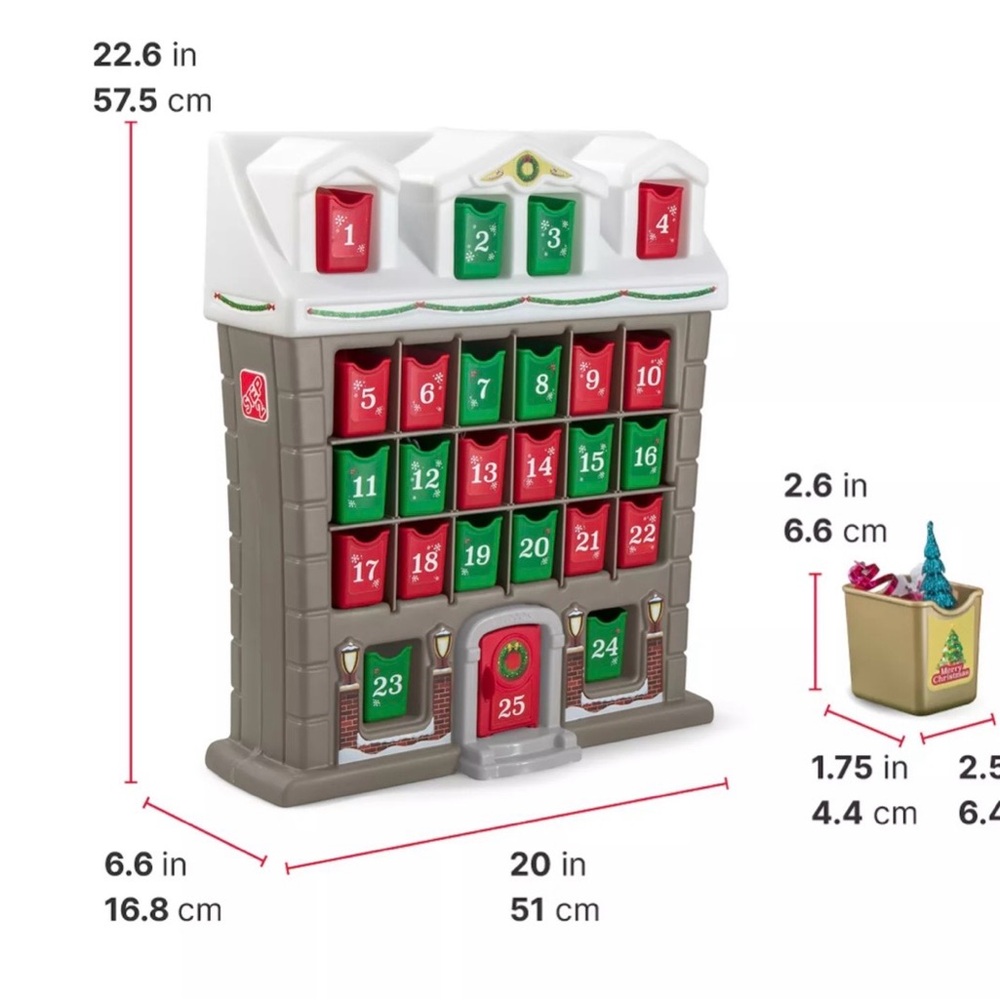 Step 2 My First Advent Calendar Christmas Countdown Calendar